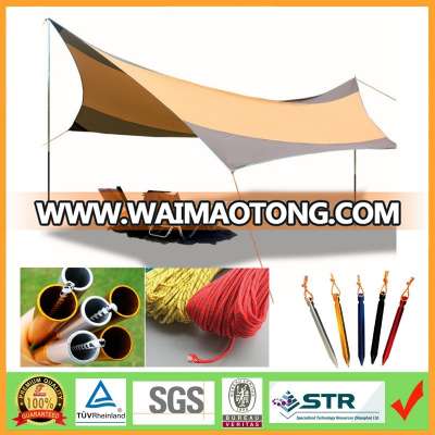 10 x 10 feet Lightweight Waterproof RipStop Rain Fly Hammock Tarp Cover Tent Shelter for Camping Outdoor Travel