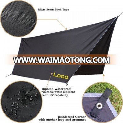 Lightweight Waterproof Sunshade Tarp Cover Tent Shelter Rip-stop Hammock Rain Fly